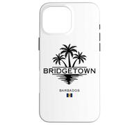 Bridgetown Barbados Palme Mare dei Caraibi Isola tropicale Custodia per iPhone 16 Pro Max