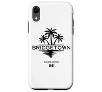 Bridgetown Barbados Palme Mare dei Caraibi Isola tropicale Custodia per iPhone XR