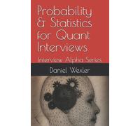 Bridgeview Recruiting Daniel Probability & Statistics for Quant Int (Tascabile)