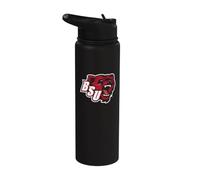 Bridgewater State University BSU Bears Logo Stainless Steel Insulated Water Bottle