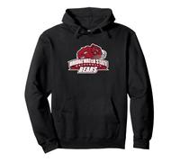 Bridgewater State University BSU Bears Primary Logo Felpa con Cappuccio
