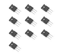 Bridgold 10 pezzi TIP3055 Silicon NPN ad alta potenza Ttransistor 15A 60V 90W, TO-3P.