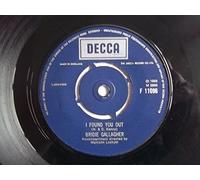 Bridie Gallagher - I Found You Out - Bridie Gallagher 7" 45