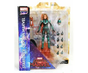 Brie Larson Capitan Marvel Starforce Uniform Vers. Action Figure Diamond Select