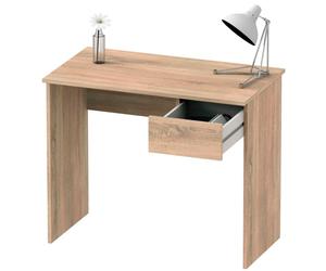 Briebe Bri-3841 Tavolo per computer 1 cassetto 75x90x50 cm Rovere Nova Cambriano