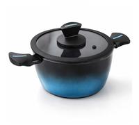 briebe MARE Casseruola Induzione, Acciaio Forgiato 20 cm, Antiaderente Libero PFOA, Casseruole Professionali, Alta Resistenza, Adatte a tutti i tipi di Fuochi, Coperchio in Vetro, Made in Spagna