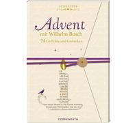 Brief-Adventskalenderbuch - Advent mit Wilhelm Busch: 24 Gedichte und Gedanken