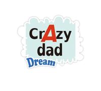 Brief Best Cool Dad Adesivi Citazione Sogno Decalcomanie in Vinile