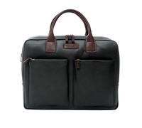 Briefcase 2 Zip 2 Pocket New Boston Nero