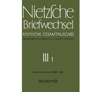 Briefe von Friedrich Nietzsche Januar 1880 - Dezember 1884 (Copertina rigida)