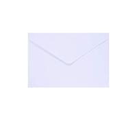 Buste Florence Bianco 120 g - Buste sigillabili con Striscia Adesiva - 11,4 x 16,2 cm (C6) - Trama di Lusso - Buste Semplici per la Creazione di Biglietti e Accessori per Scrapbook