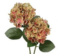 Brifulfiore artificiali di ortensia realistici al tatto, fiori artificiali autunnali da 63 cm, ortensie a stelo lungo per giardini, matrimoni e decorazioni