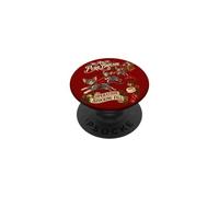 Brigata artica natalizia dei gatti Devon Rex PopSockets PopGrip Adesivo