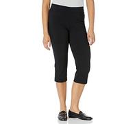 Briggs New York Womens Pull On Capri L Pocket, Nero, 12, Nero, 44