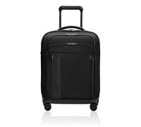Briggs & Riley Global - Trolley espandibile da 53 cm, bagaglio da viaggio, valigia con ruote, borsa morbida per uomini e donne, collezione ZDX, nero