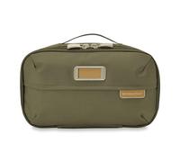Briggs & Riley Kit da toilette di base, Oliva, 11 Inch Expandable Essentials Toiletry Kit
