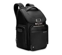 Briggs & Riley @Zaino da lavoro, nero, Medium Widemouth Backpack, @Work - Zaino medio a bocca larga
