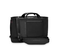 Briggs & Riley ZDX Collection, borsa da viaggio espandibile da viaggio per donne e uomini, borsa da viaggio per aereo, borsone da notte, tracolla rimovibile, collezione ZDX, colore nero