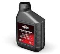 Briggs & Stratton 100004E - Olio motore per tosaerba a 4 tempi, SAE30, 500 ml, nero, 0,5 litri