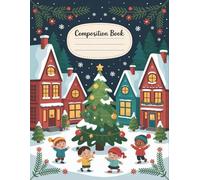 Bright And Cheerful Christmas Journal Notebook: 120 Pages, with Cutest Cover Design, perfect for School Notes, Drawing, Ideas, Students, Teachers, ... School Notes, Drawing, Ideas, Students, Teach