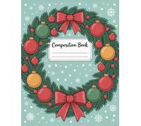 Bright And Cheerful Christmas Journal Notebook: 120 Pages, with Linework Cover Design, ideal for Journaling, Ideas, Girls, Teachers, Students, Back to ... Journaling, Ideas, Girls, Teachers, Student