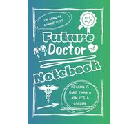 Bright and Colorful Future Doctor Lined Notebook (Purple/White): A great gift for friends, family, and loved ones who are training to become the doctors of tomorrow