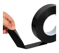 Bright Black Car Wrap 3Cm 3cm PET car wrap, Decorative UV Resistant Tape25g