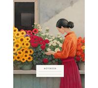 Bright Blooms Notebook: With a design that captures the harmony of colors and the essence of nature, this notebook is perfect for jotting down ... by the tranquility of a blooming oasis.