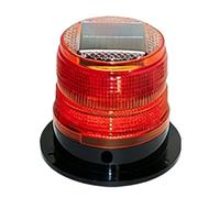 Bright Car Flashlight, Wireless Trailer Lights Magnetic,LED Solar Powered Magnetic Warning Light | for Trailer Tow Service Work Motorcycle RV Snowplow Firefighter Aircraft Boat Road Highway Fleet