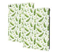 Bright Green Beans Print - Custodia compatibile con iPad di 9a/8a/7a generazione, custodia per tablet compatibile con custodia per iPad da 10,2 pollici, accensione e spegnimento automatico, supporto a