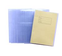 Bright Ideas Clear PVC Book Covers - A4, 250 Micron, PK10 Covers. Thicker and Ex
