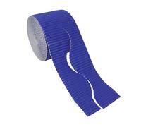 Bright Ideas Rotoli di Bordo Ondulato, Ultra Blu, 10cm x 7.5m