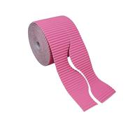 Bright Ideas Rotolo di bordo ondulato per esposizioni scolastiche, rosa caramella, 57 mm x 7,5 m (15 m quando diviso), BI8208