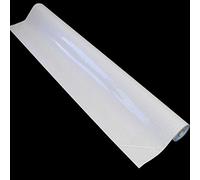 Bright Ideas Rotolo di pellicola protettiva per libri, a base d'acqua, trasparente, autoadesiva, con griglia di taglio, BI9018