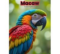 Bright Macaws Coloring Book for Kids: Fun Parrot Scenes to Color!