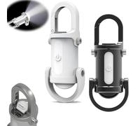 Bright Mini Keyring Torch, LED Flashlight Keychain, Lightweight and Portable Power Bank & Keychain, Rechargeable Waterproof Mini Flashlight for Emergency Power (mix di 2 pezzi)