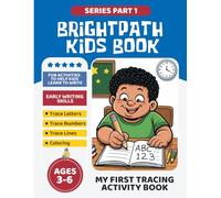 Bright Path Kids Book: My First Tracing Activity Book for Kids Ages 3-6