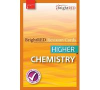 Bright Red Publishing BrightRED Revision Cards - Higher Chemistry (Tascabile)