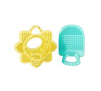 Bright Starts, 2 Massaggiagengive Sunny Soothers, Senza Bpa, a Partire da 3 Mesi