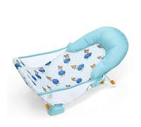 Bright Starts Disney Baby Seggiolino da Bagno Pieghevole Alla ricerca di Nemo a 2 Posizioni, Supporto Regolabile per Lavandino o Vasca, da 0 a 6 Mesi fino a 9 kg