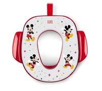 Bright Starts Disney - Vasino morbido per bambini, con manici e gancio per appenderlo, adatto per la maggior parte dei servizi igienici, dai 18 mesi in su fino a 22,7 kg