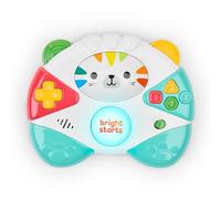 Bright Starts Gamer Buddy Controller Giocattolo - Gioco Musicale con Suoni da Videogioco, Tasti Luminosi & Melodie, Stimola Lo Sviluppo, Design Tigre, per Bambini da 6 Mesi
