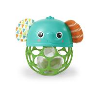 Bright Starts Giggle & Glow Musical Light-Up Rattle Easy-Grasp Oball Elephant To