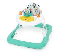 Bright Starts, Girello Ready to Roll di con volante e suoni dell'auto, stazione di gioco elettronica rimovibile, 6-12 mesi, Unisex