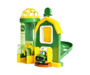 Bright Starts John Deere Oball Go Grippers - Set da gioco per fienile