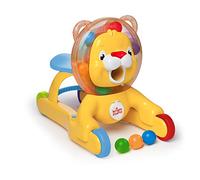 Bright Starts/Kids II 52093 Cavalcabile su Ruote e a Spinta e Leone per Giocare, Multicolore