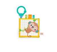 Bright Starts Libro di Stoffa Safari Buddies Libro Sensoriale per Neonati con