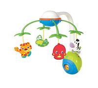 Bright Starts Mobile musical pour berceau bébés "Soothing Safari" Multicolore