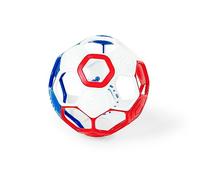 Bright Starts Oball Grippin' Goals - Pallone da calcio con sonaglio, giocattolo facile da afferrare, per neonati e bambini