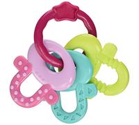 Bright Starts Pink License to Drool - Gioco per la dentizione a forma di chiavi